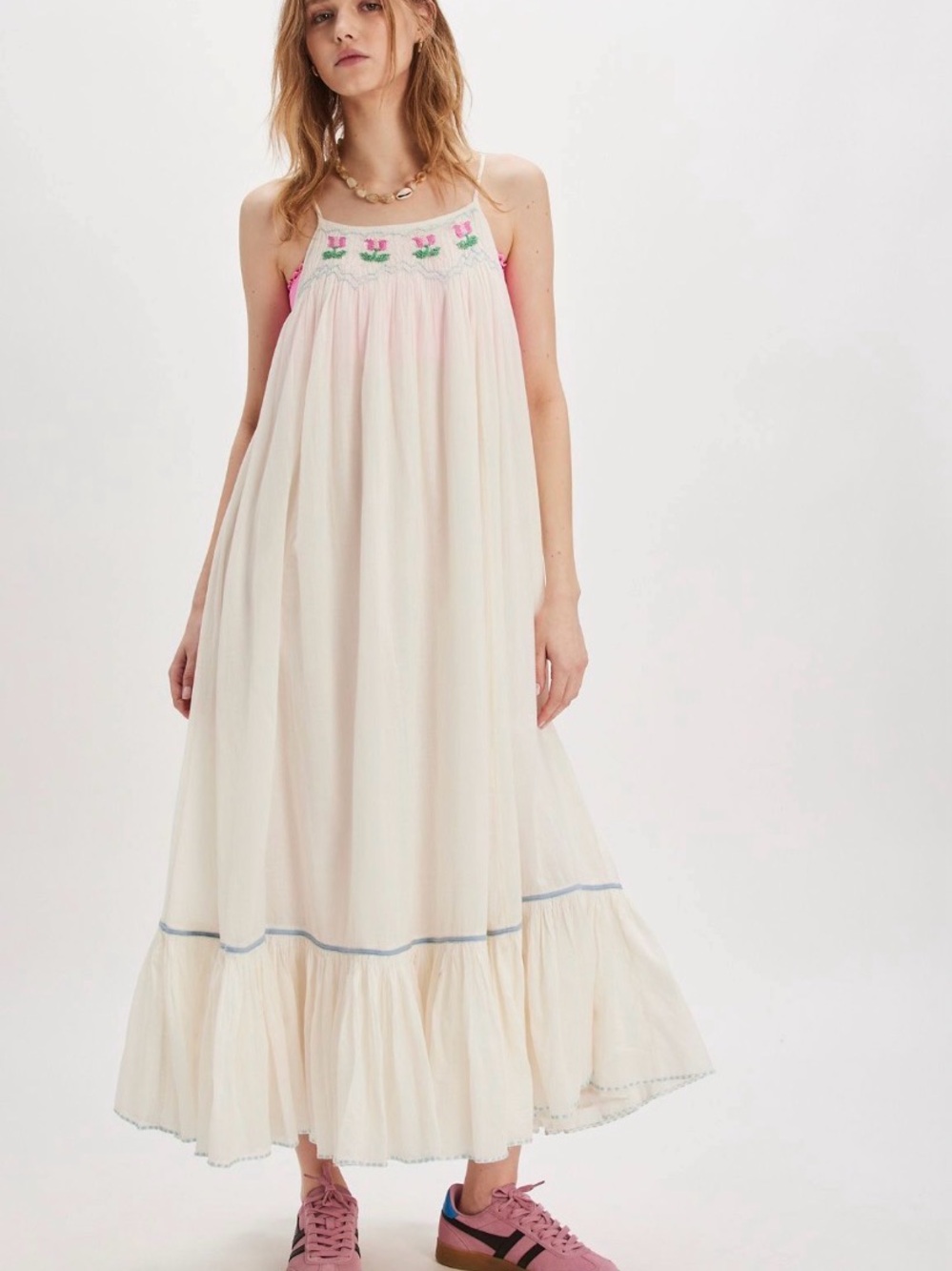 Free People Tip Toeing Maxi Dress - Picture 3 of 13